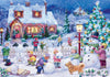 Advent Calendars with Glitter Highlights Snowman Celebration BB864